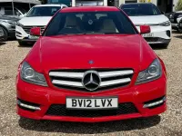 Used Mercedes C180 Sport Edition 2012 Red Coupe