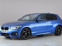 Used BMW 118 M Sport 136 HP (100 kW) 2017 Blue Hatchback