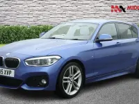 Used BMW 116 M Sport 116 HP (85 kW) 2015 Blue Hatchback