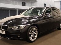 Begagnad BMW 320 2017 Svart Kombi