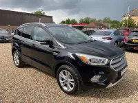 Used Ford Kuga Titanium 150 HP (110 kW) 2017 Black SUV