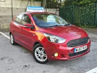 Used Ford Ka Plus Zetec 2017 Red Hatchback