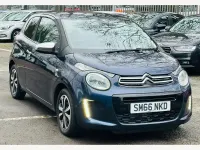 Used Citroën C1 Flair 82 HP (60 kW) 2016 Blue Hatchback
