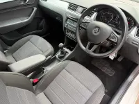 Used Skoda Rapid Elegance 105 HP (77 kW) 2014 White Hatchback