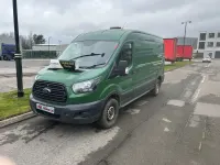 Used Ford Transit 130 HP (95 kW) 2017 Green Van