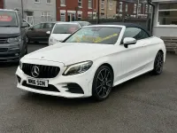 Used Mercedes C300 AMG Line Premium 245 HP (180 kW) 2018 White Cabriolet