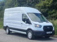 Used Ford Transit 130 HP (95 kW) 2021 White Van