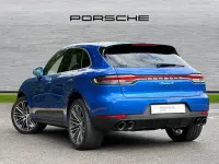 Used Porsche Macan 349 HP (256 kW) 2020 Sapphire blue SUV