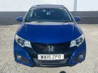 Used Honda Civic SE 2015 Blue Hatchback