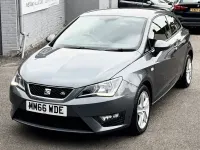 Begagnad Seat Ibiza FR 90 HK (66 kW) 2017 Grå Halvkombi