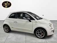 Used Fiat 500 Sport 100 HP (73 kW) 2009 White Cabriolet