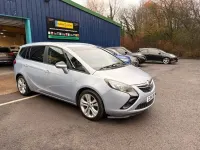 Used Vauxhall Zafira Tourer SRi 140 HP (102 kW) 2014 Silver MPV