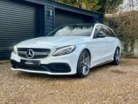 Used Mercedes C63 AMG Premium 2017 White Estate