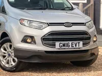 Used Ford Ecosport Zetec 2016 Silver SUV