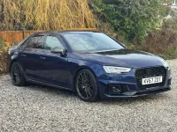Usado Audi S4 Advanced 354 CV (260 kW) 2017 Azul Berlina