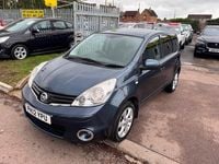 Used Nissan Note N-TEC 110 HP (80 kW) 2012 Blue Hatchback