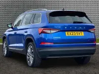 Used Skoda Kodiaq SE L Executive 110 HP (80 kW) 2023 Race blue metallic SUV