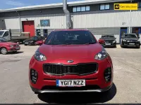 Used Kia Sportage GT-Line 134 HP (98 kW) 2017 Red SUV