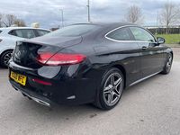 Usado Mercedes C220 AMG line 2018 Preto Coupé