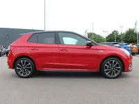 Used Skoda Fabia Monte Carlo 116 HP (85 kW) 2025 Velvet red metallic black magic pearl effect Hatchback
