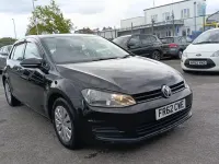 Used VW Golf VII S 2013 Black Hatchback