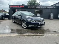 Begagnad VW Passat Highline 2013 Blå Sedan