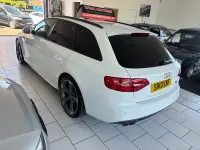 Used Audi A4 Black Edition 177 HP (130 kW) 2013 White Estate