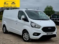 Used Ford Transit Custom Limited 130 HP (95 kW) 2022 White Van