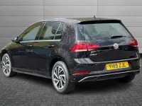 Used VW Golf VII Match 150 HP (110 kW) 2019 Black Hatchback