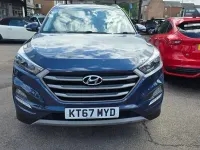 Used Hyundai Tucson SE 177 HP (130 kW) 2018 Blue SUV