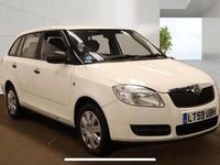 Used Skoda Fabia 2009 White Estate