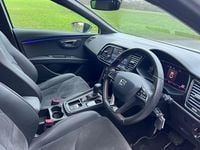 Used Seat Leon Black Edition 150 HP (110 kW) 2020 White Hatchback