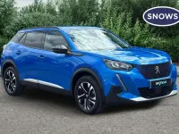 Used Peugeot e-2008 Allure Premium 100 kW (136 HP) 2022 Blue SUV