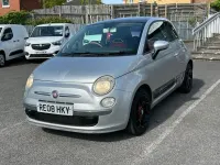 Usado Fiat 500 Lounge 69 HP (50 kW) 2008 Prateado Citadino