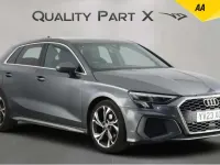 Used Audi A3 Sportback S-Line 110 HP (80 kW) 2023 Grey Hatchback