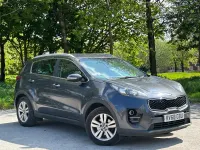 Used Kia Sportage 115 HP (84 kW) 2018 Silver SUV
