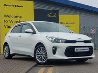 Used Kia Rio 2018 White Hatchback