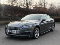 Used Audi A5 Sportback S-Line 150 HP (110 kW) 2018 Grey Hatchback