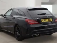 Used Mercedes CLA220 Shooting Brake AMG line 177 HP (130 kW) 2017 Black Estate