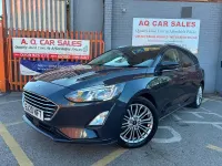 Used Ford Focus Titanium X 120 HP (88 kW) 2020 Blue Estate
