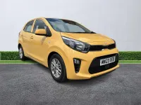 Used Kia Picanto 2023 Yellow Hatchback