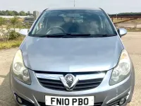 Used Vauxhall Corsa 85 HP (62 kW) 2010 Silver Hatchback