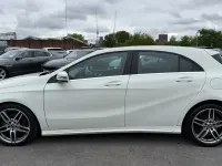 Usado Mercedes A160 AMG line 2017 Branco Citadino