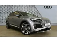 Używany Audi Q4 e-tron S-Line 219 kW (299 KM) 2022 Szary SUV