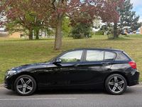 Used BMW 116 Sport Line 2016 Black Hatchback