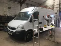 Used Vauxhall Movano 120 HP (88 kW) 2008 White MPV