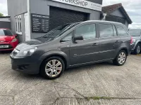 Used Vauxhall Zafira Design Edition 110 HP (80 kW) 2013 Grey MPV