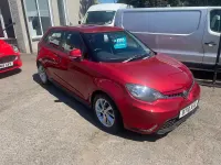 Used MG MG3 106 HP (77 kW) 2018 Red Hatchback