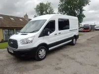 Used Ford Transit 130 HP (95 kW) 2018 White Van