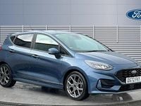 Used Ford Fiesta ST-Line 125 HP (91 kW) 2021 Blue Hatchback